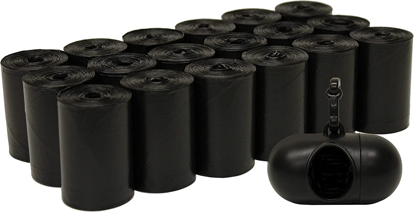 9" x 14.25" Made in USA Easy Open Dog Waste Bags, 18 Refill Rolls, 270 Count