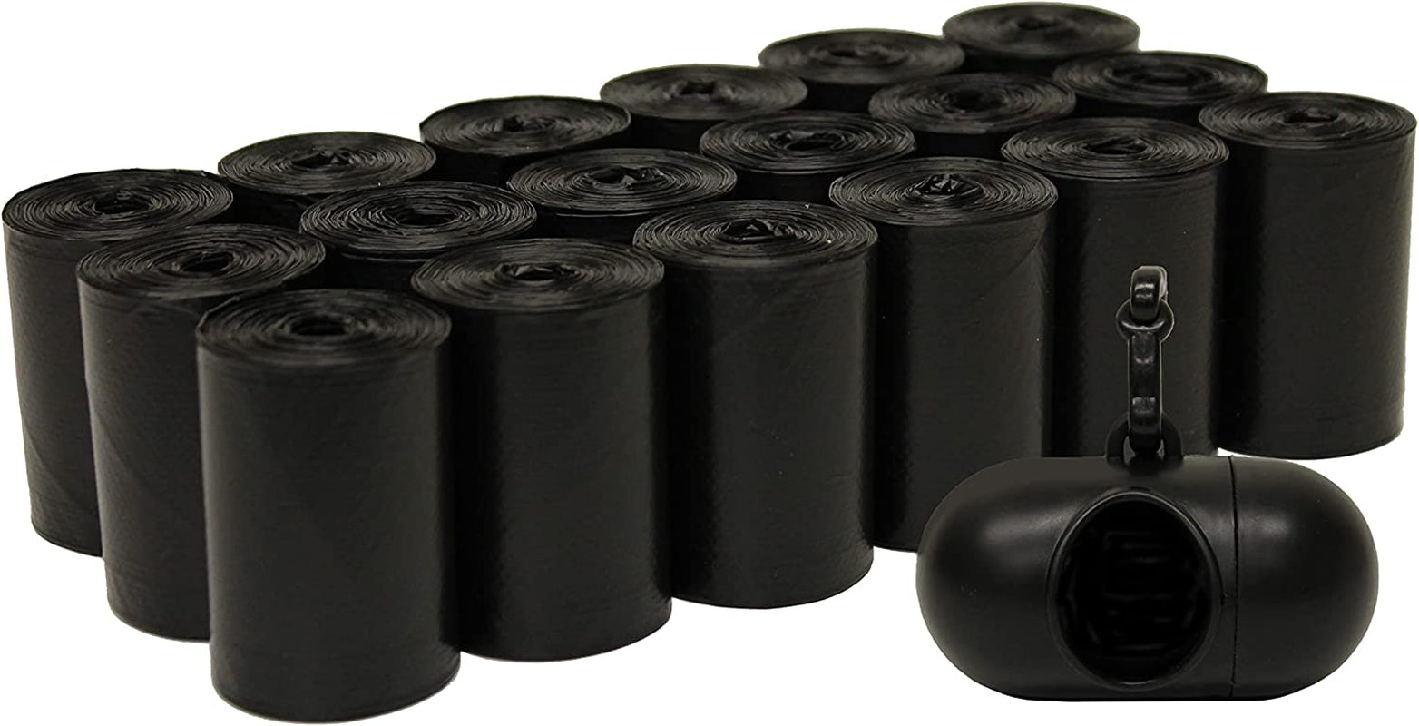 9" x 14.25" Made in USA Easy Open Dog Waste Bags, 18 Refill Rolls, 270 Count