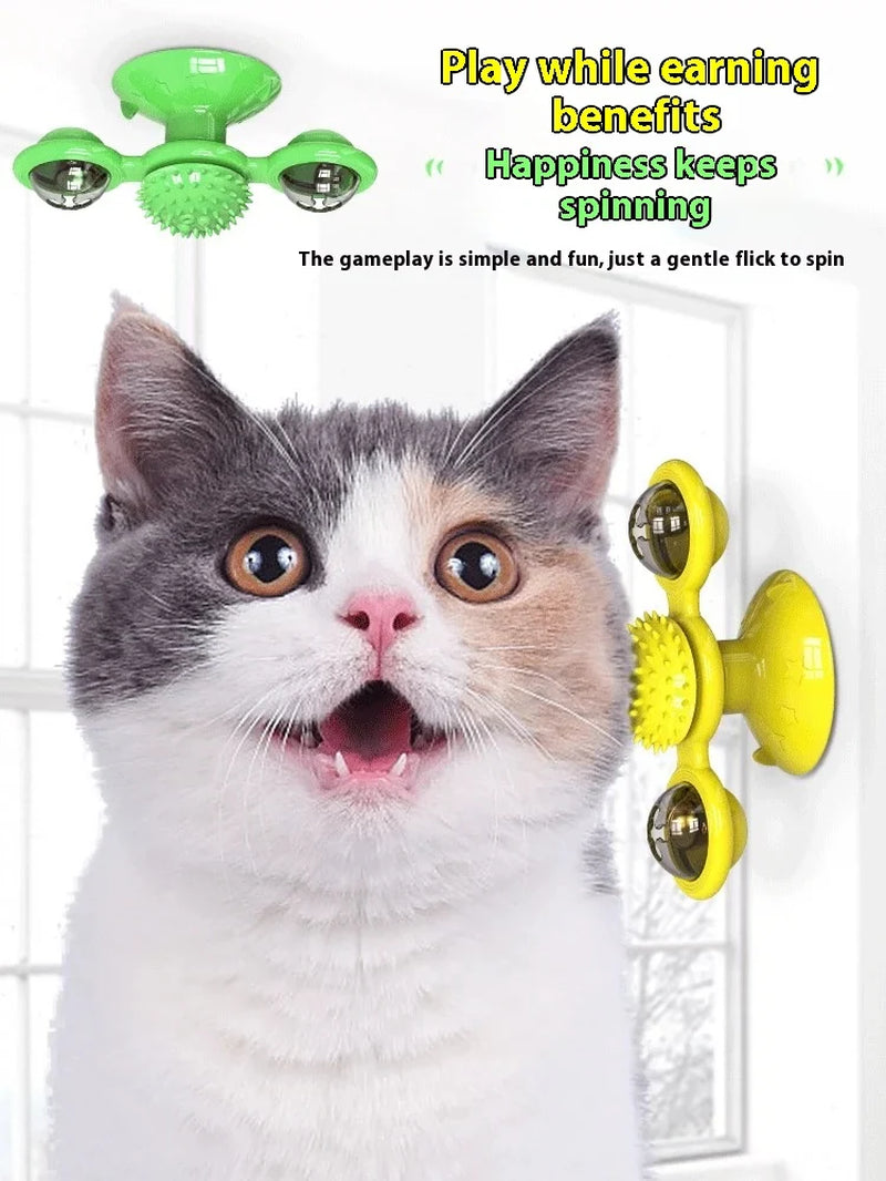 Cat Entertainment Windmill Toy Set